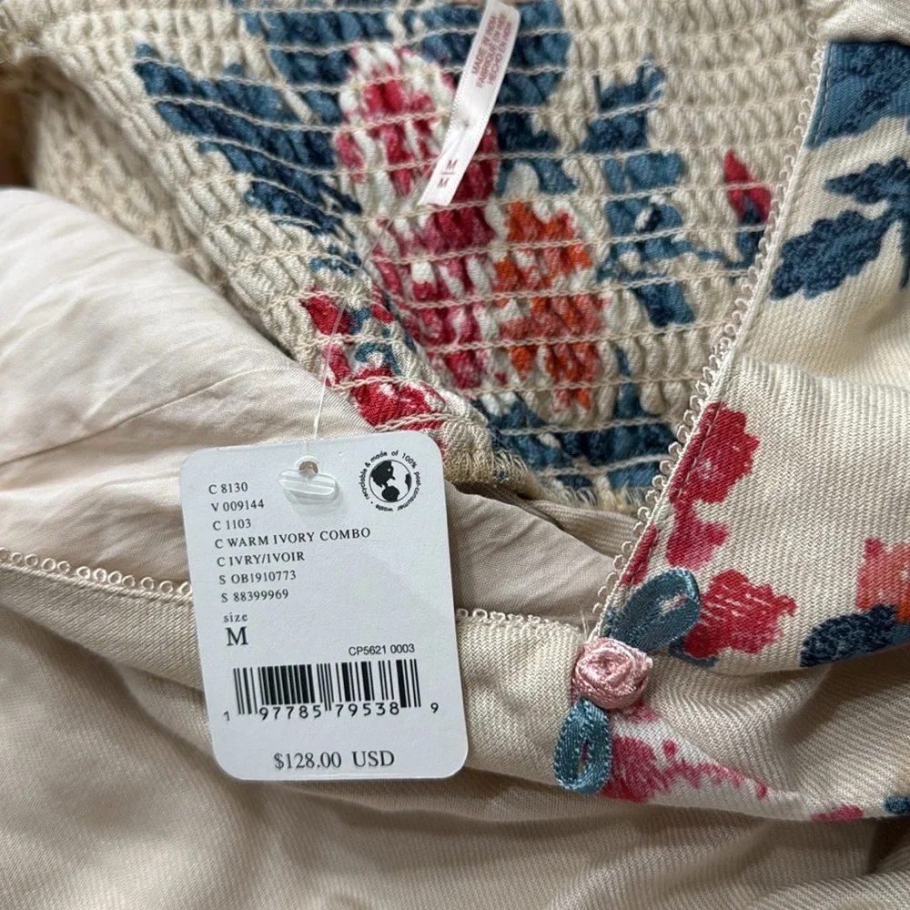 FREE PEOPLE Francesca Mini Floral Dress - Picture 9 of 9